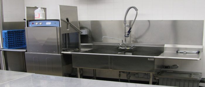 image of a commercial kitchen installation by tryangle mechanical